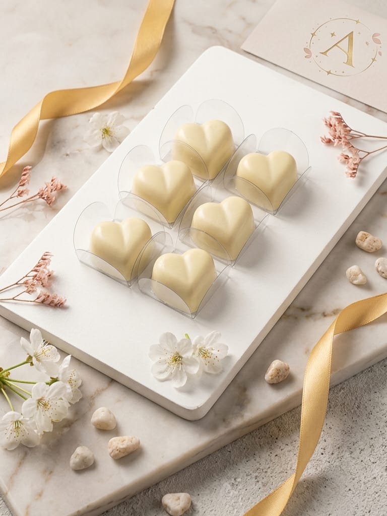 Caramelo salgado crocante e chocolates gourmet